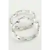 Burgulu Halka Küpe 6 cm
