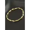 Burgulu Zincir Çelik Bileklik