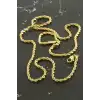 Burgulu Zincir Çelik Kolye 55 cm