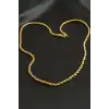Burgulu Zincir Kolye 60 cm