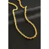 Burgulu Zincir Kolye 60 cm