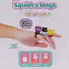 BX AL0001 Squish a longs 2 Figür + Yüzük Sürpriz Paket Seri 2