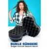 Bukle Süngeri Dalgalı Kıvırcık Saçlara Bakım Süngeri