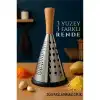 El Rendesi - Konik Tip Ergonomik 3 Taraflı Profesyonel 304 Paslanmaz Çelik