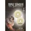 GOLD Mini Saç Topuz Süngeri  2 ADET 8.5 CM Çap 3.5 cm Kalınlık