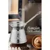 BX İndüksiyon Tabanlı Platin Cezve Hanedan 4 Kişilik
