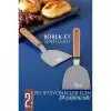 BX Mutfak Spatulası- Hamur Börek Et Spatulası 9 ve 12 cm 2 Lİ SET