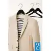 BX Siyah Ahşap Görünüm 2 li Askı Seti Schönbuch Design