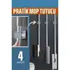 Yapışkanlı Pratik Mop Tutucu 4 ADET