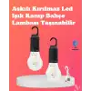 C Tipi Şarjlı Asılabilir Kamp Feneri