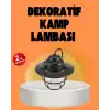 Çam Kozalağı Şekilli Retro Kamp Gece Lambası