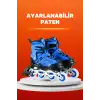 Çantalı Metal Gövdeli Paten 35-38 Numara