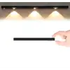 CATA CT 2464S  3W Şarjlı Led Sensörlü Dolap İçi Lamba 3 Renk Mod Siyah Kasa