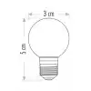 CATA CT 4071 Cata 1W Led Gece Ampul Mavi