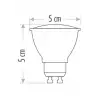CATA CT 4215 8W Led Çanak Ampul Amber