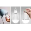 CATA CT 4229 9W Şarjlı Led Ampul 6400K Beyaz Işık