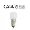 CATA CT 4261 2W Buz Dolabı Led Ampul 6400K Beyaz Işık E14 Duy