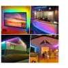 CATA CT 4557 Rgb Şerit Led Set 5 Mt Rgb Led 3 Renk+Trafo+ Kumanda