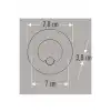 CATA CT 5174 1.5W Radar Sensörlü Koridor Aydınlatması 6400K Beyaz Işık