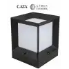 CATA CT 7022 Milan Bahçe Armatürü E27 Duy Siyah Kasa