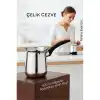 Çelik Cezve 400 ml - Süt ve Kahve Cezvesi 722588