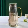 Çelik Kapaklı Cam Sürahi 1800 ml