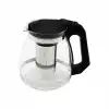 Çelik Süzgeçli Cam Demlik 1500ml Bx40