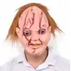 Chucky Saçlı Lateks Maske