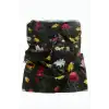 Çiçek Desenli Baff Boyunluk