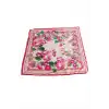 Çiçek Desenli Zr Saten Fular 50*50 cm