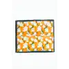 Çiçek Desenli Zr Şifon Fular 50*50 cm