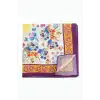 Çiçek Desenli Zr Şifon Fular 50*50 cm