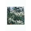 Çiçek Desenli Zr Şifon Fular 50*50 cm