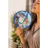 Çiçek Kore Yelpaze 20 cm