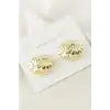 Çiçek Plastik Küpe