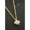 Çiçek Polyester Kolye