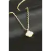 Çiçek Polyester Kolye