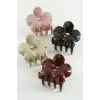 Çiçek Renkli Mandal Toka 8 cm