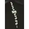 Çiçek Taşlı Saç Aksesuarı