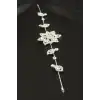 Çiçek Taşlı Saç Aksesuarı