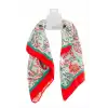 Çiçek Zr Saten Fular 50*50 cm