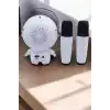Çift Mikrofonlu Karaoke Mikrofon Bluetooth Bağlantılı Dijital Göstergeli