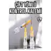 Çift Taraflı Elektrik Kontrol Kalemi Şeffaf Tornavida