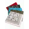Çini Desenli Keten Bandana 50*50