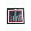 Çizgili Desenli Zr Şifon Fular 50*50 cm