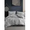 Clasy Ranforce Nevresim Takımı Çift Kişilik Destin V1 Gri