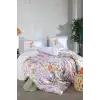 Clasy Ranforce Nevresim Takımı Çift Kişilik Galya V1 Yeşil