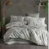 Clasy Ranforce Nevresim Takımı Çift Kişilik Tuva v1 Yeşil