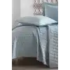 Clasy Tek Kişilik Yatak Örtüsü Pedra v4 Turkuaz