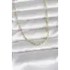 CM 14K Gold Renk Ataç Zincir Model 60 cm Kadın Kolye